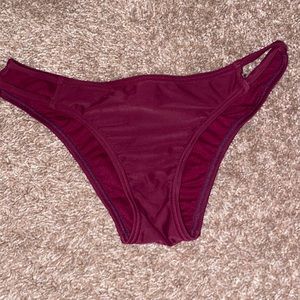 Maroon Bikini Bottoms